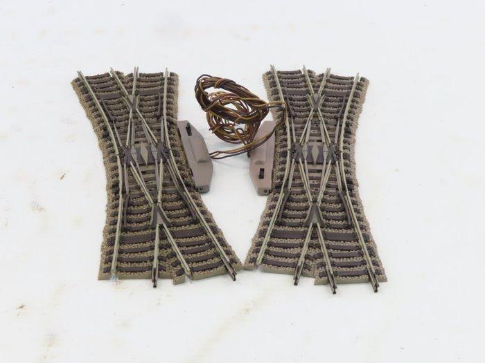 Fleischmann H0 - 6164L - Modeltreinsporen (2) - 2-delig, Hobby en Vrije tijd, Modeltreinen | H0