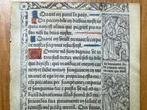 Paris, Antoine Verard, 1510 - Printed Book of Hours on, Antiek en Kunst, Antiek | Boeken en Bijbels