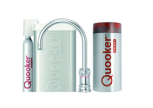 €2156 QUOOKER COMBI CLASSIC NORDIC ROUND CHROOM + CUBE – 22, Huis en Inrichting, Keuken | Keukenbenodigdheden, Ophalen of Verzenden