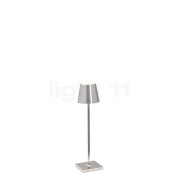 Zafferano Poldina Acculamp LED, chroom glimmend - 27,5 cm beschikbaar voor biedingen