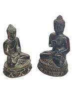 Twee beelden Boeddha Shakyamuni - Thailand (Zonder