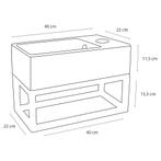 Fonteinset Differnz Force Keramiek en Handoekrek 40x22x11.5, Ophalen of Verzenden, Nieuw
