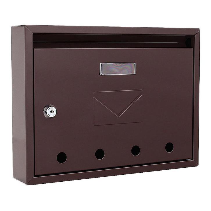 Profirst Mail PM 100 Brievenbus Bruin, Huis en Inrichting, Woonaccessoires | Overige, Verzenden