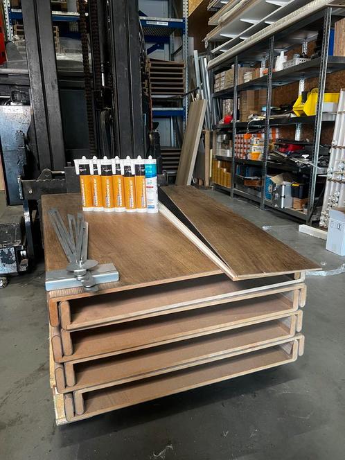 Traprenovatieset tot 15 treden - Premium PVC - Kleur 3, Doe-het-zelf en Verbouw, Ladders en Trappen, Nieuw