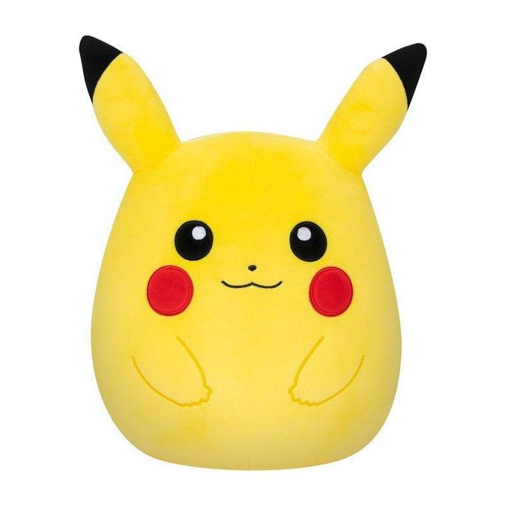 POKÉMON PIKACHU SQUISHMALLOW 35 CM KNUFFEL, Hobby en Vrije tijd, Verzamelkaartspellen | Pokémon, Verzenden