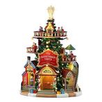 Kerstdorp | Lemax | The Tannenbaum Tower Christmas Shops |, Diversen, Kerst, Verzenden, Nieuw