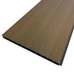 Composiet schutting Teak 1790x280x20mm (=0,50mÂ²), Nieuw, Minder dan 4 cm