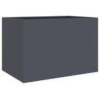 Antraciet Plantenbak 62x47 | OP=OP | Goedkope Tuin Decora..., Nieuw, Ophalen of Verzenden, Metaal, 60 tot 100 cm