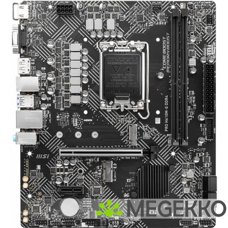 MSI PRO H610M-G DDR4, Computers en Software, Moederborden, Nieuw, Verzenden