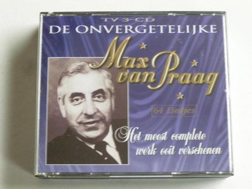 Max van Praag - De Onvergetelijke Max van Praag (3 CD), Cd's en Dvd's, Cd's | Nederlandstalig, Verzenden