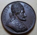 Pauselijke Staat. Medaille 1683 Clemens XI Dextera tua, Postzegels en Munten