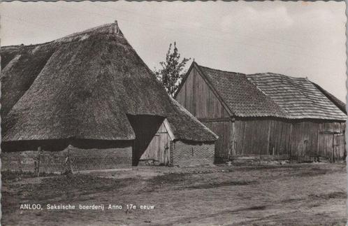 ANLOO - Saksische boerderij Anno 17e eeuw, Verzamelen, Ansichtkaarten | Nederland, Verzenden