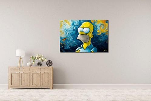 X-Art - Homer Van Gogh Style, Antiek en Kunst, Kunst | Designobjecten