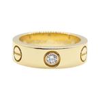 Cartier - Ring - Love - 18 karaat Geel goud - 3 diamanten, Sieraden, Tassen en Uiterlijk, Ringen, Nieuw