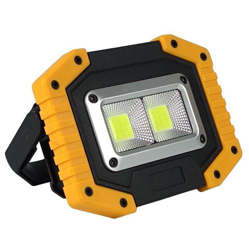 LED werklamp oplaadbaar 20W COB led - 2000 lumen powerbank, Doe-het-zelf en Verbouw, Bouwverlichting, Lamp met armatuur, Nieuw