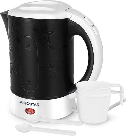 Aigostar Cooltravel - Waterkoker - Elektrisch - 0.6Liter, Huis en Inrichting, Overige Huis en Inrichting, Verzenden