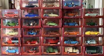 Atlas - Moulinsart SA - Tintin - 28 véhicules En voiture beschikbaar voor biedingen