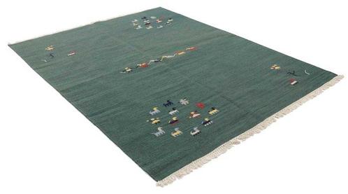 Kelim - Vloerkleed - 245 cm - 195 cm - Natuurf Colin, Huis en Inrichting, Stoffering | Tapijten en Kleden