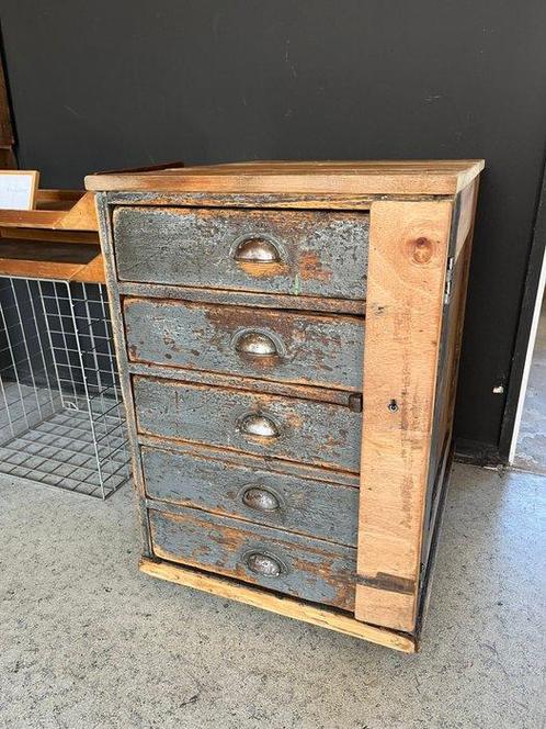 Opel Blitz - Opel Blitz - Werkbank - Hout - Wehrmacht, Antiek en Kunst, Curiosa en Brocante