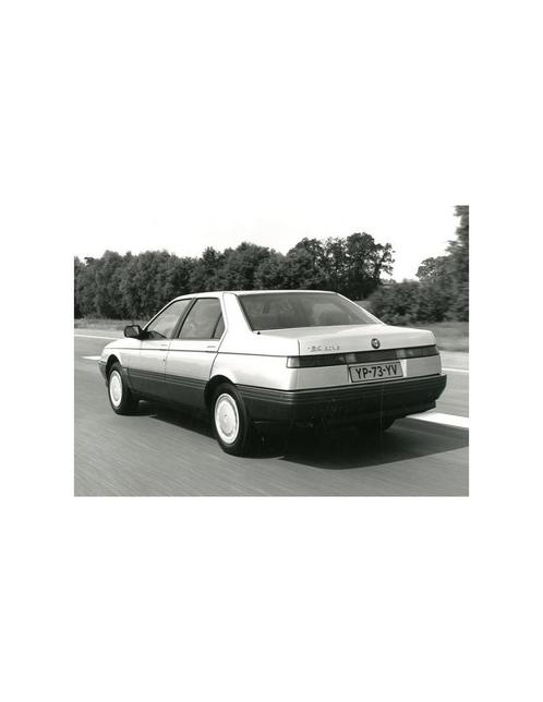 1990 ALFA ROMEO 164 3.0 V6 PERSFOTO, Boeken, Auto's | Folders en Tijdschriften, Alfa Romeo