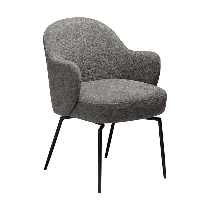 *WOONWINKEL* Dan-Form Bae Swivel Luxe Eetkamerstoel Draaibaa, Huis en Inrichting, Stoelen, Bruin, Nieuw, Verzenden