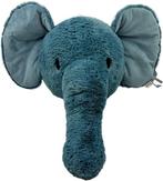 Label Label Elephant Elly Blauw Muurdecoratie LLPL-03918, Kinderen en Baby's, Speelgoed | Knuffels en Pluche, Verzenden, Nieuw