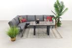 VDG Azoren/Darwin lounge dining set - antraciet - links &, Tuin en Terras, Tuinsets en Loungesets, Verzenden, Nieuw, Overige materialen