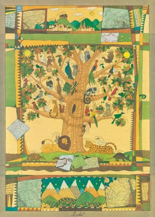 Kunstdruk Vitali P. Konstantinov - Erde 48x67cm, Huis en Inrichting, Woonaccessoires | Schilderijen, Tekeningen en Foto's, Nieuw