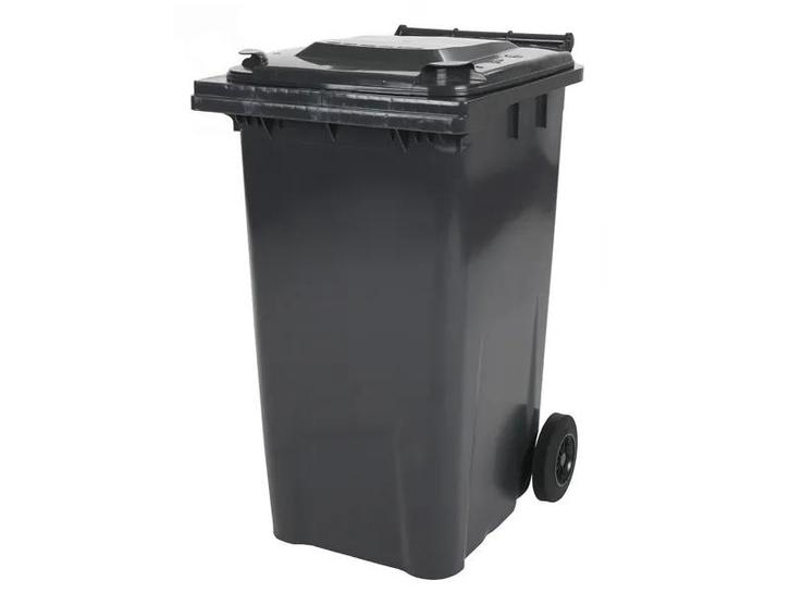 Vuilcontainer 240 liter 2-wiel antraciet, Zakelijke goederen, Kantoor en Winkelinrichting | Magazijn, Stelling en Opslag, Ophalen of Verzenden