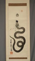 One-stroke dragon/Ippitsu-ryu - With signature Daien  -, Antiek en Kunst