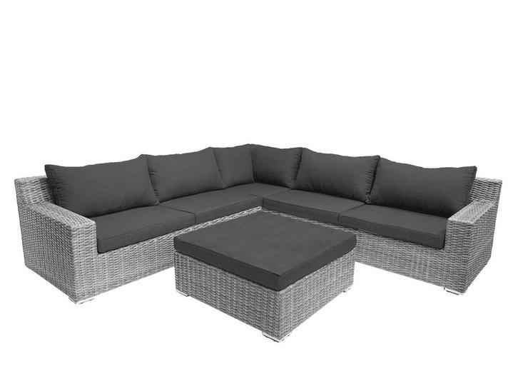 7-persoons Loungeset Colorado Blended Grey met antraciet, Tuin en Terras, Tuinsets en Loungesets, Loungeset, Nieuw, 7 zitplaatsen