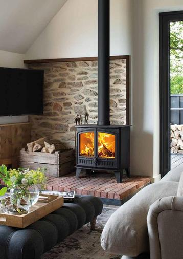 Hunter Herald 14 kW Eco-design CV houtkachel beschikbaar voor biedingen