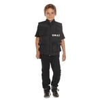 SWAT Vest Kind 5/10 jaar, Kinderen en Baby's, Carnavalskleding en Verkleedspullen, Nieuw, Verzenden