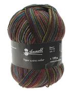 Wol Annell Super Extra Color - 2917 Multi, Nieuw
