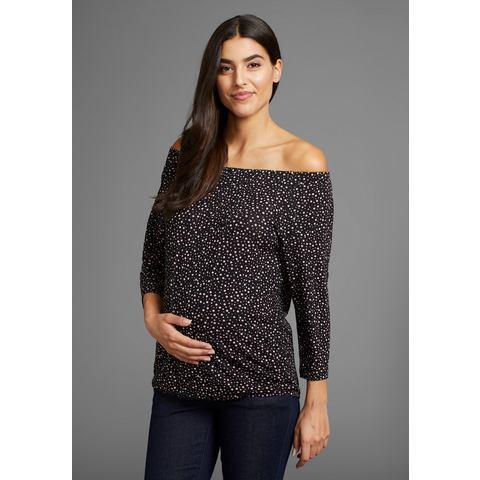 Neun Monate Zwangerschapsshirt Shirt met carmenhals in, Kleding | Dames, Positiekleding, Nieuw, Verzenden
