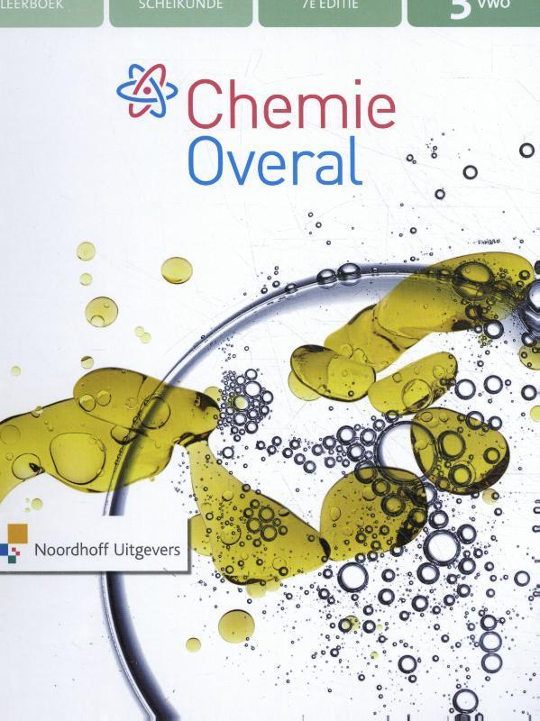 Chemie Overal 3 vwo scheikumde leerboek 9789001877620, Boeken, Studieboeken en Cursussen, Zo goed als nieuw, Verzenden