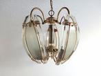 Plafondlamp - spin - Kristal, Metaal - Hanglamp met, Antiek en Kunst, Curiosa en Brocante