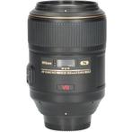 Tweedehands Nikon AF-S 105mm f/2.8G IF ED VR Micro CM4782, Audio, Tv en Foto, Fotografie | Lenzen en Objectieven, Ophalen of Verzenden