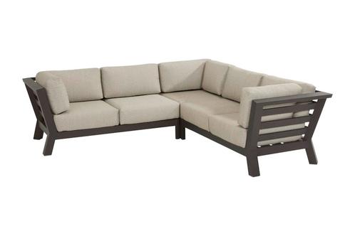 4 Seasons Meteoro loungeset 3-delig | AANVRAAG, Tuin en Terras, Tuinsets en Loungesets, Loungeset, Nieuw, Overige materialen, Verzenden