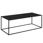 Console tafel sidetable metaal 40x110x50 cm zwart mat, Verzenden, Nieuw