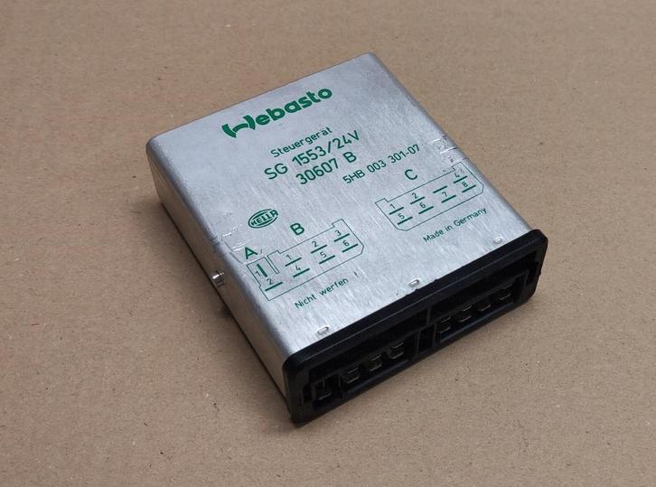 Webasto ECU SG1553 24V DBW2010 *Gebruikt, Auto-onderdelen, Airco en Verwarming, Ophalen of Verzenden