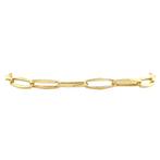 Vintage gouden Closed for ever armband 14 krt, Sieraden, Tassen en Uiterlijk, Armbanden, Ophalen of Verzenden, Nieuw