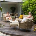 June Molina stoel bank loungeset 5 delig teak amber 4, Tuin en Terras, Ophalen of Verzenden, Nieuw