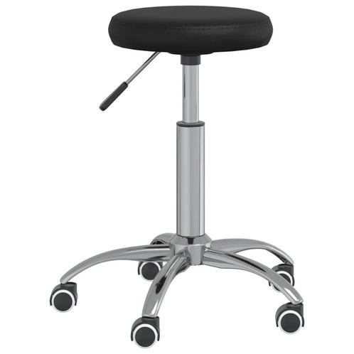 vidaXL Eetkamerstoel kunstleer zwart, Huis en Inrichting, Stoelen, Zwart, Nieuw, Verzenden