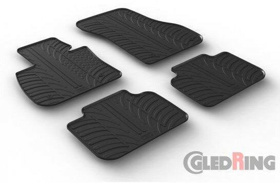 Rubber automatten BMW X1 (F48) 2015-2022, Auto-onderdelen, Interieur en Bekleding, Nieuw, BMW, Verzenden