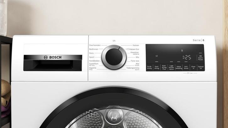 Bosch WQG133D5NL warmtepomp droger - energieklasse C, Witgoed en Apparatuur, Wasdrogers, Nieuw, Voorlader, Energieklasse A of zuiniger