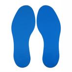 Voetstap voor vloermarkering - Blauw - Vlak -, Verzenden