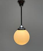 Plafondlamp - Glas, Verchroomd - Hanglamp van verchroomd