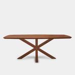 Tafel Deens Ovaal eikenhout  Matrix hout  200x100, Huis en Inrichting, Tafels | Eettafels, Nieuw