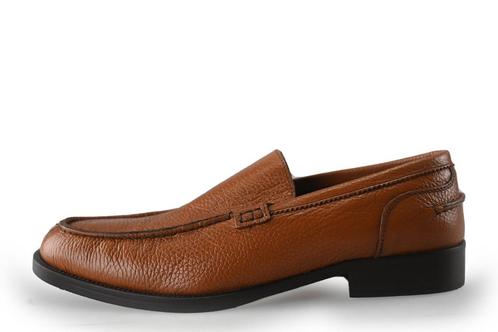 Vero Cuoio Loafers in maat 41 Cognac | 10% extra korting, Kleding | Heren, Schoenen, Overige kleuren, Gedragen, Loafers, Verzenden